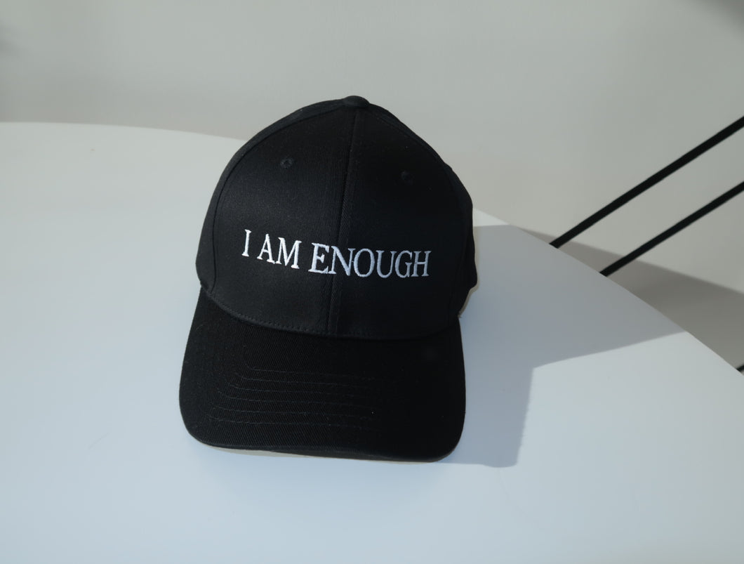 I Am Enough Fitted Cap