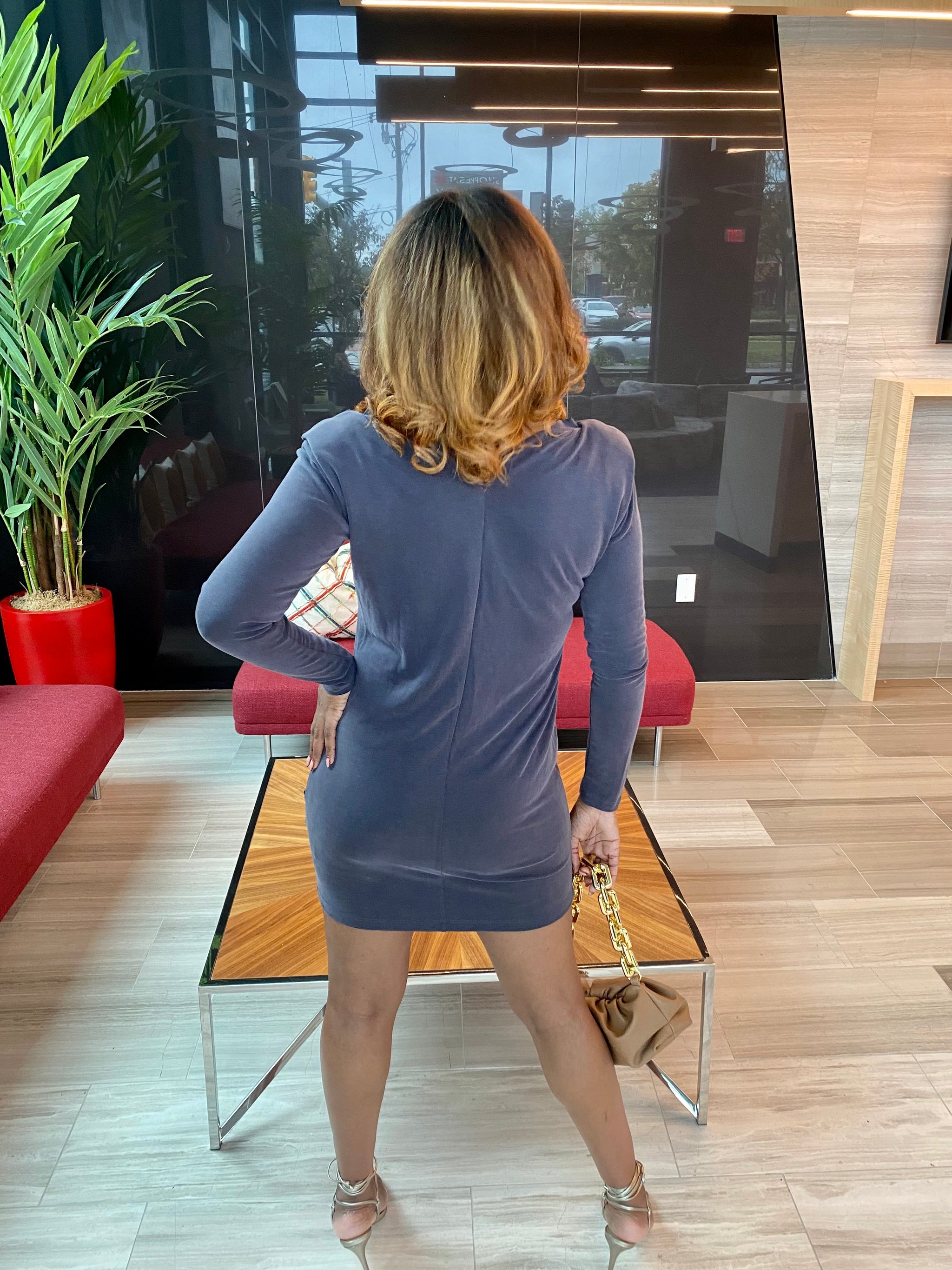 Shades of Grey Dress – Melisa Ray